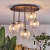 Chehalis Plafonnier, Boule lumineuse Clair, 5 lumières