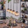Koyoto Suspension, Boule lumineuse, Suspension Ambre, Clair, 4 lumières