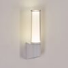 Isara Lampe murale d´extérieur, Applique murale LED Blanc, 1 lumière