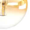 Chehalis Plafonnier, Boule lumineuse 42.5 cm Ambre, Clair, 5 lumières