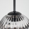 Chehalis Plafonnier, Boule lumineuse Ambre, Clair, Fumé, 5 lumières