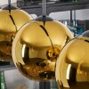 Koyoto Suspension, Boule lumineuse, Suspension Or, 4 lumières