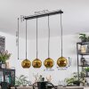Koyoto Suspension, Boule lumineuse, Suspension Or, 4 lumières