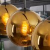 Koyoto Suspension, Boule lumineuse, Suspension Or, 4 lumières