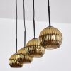 Koyoto Suspension, Boule lumineuse, Suspension Or, 4 lumières