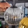 Ripoll Suspension, Boule lumineuse, Suspension Or, Clair, Cuivré, Fumé, 4 lumières