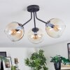 Koyoto Plafonnier, Boule lumineuse Ambre, Clair, 3 lumières