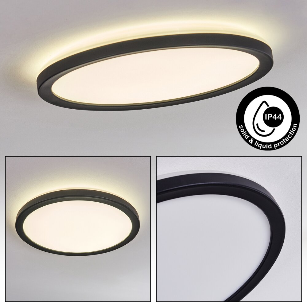 Qadir Plafonnier extérieur, Plafonnier LED Blanc, 1 lumière main product photo