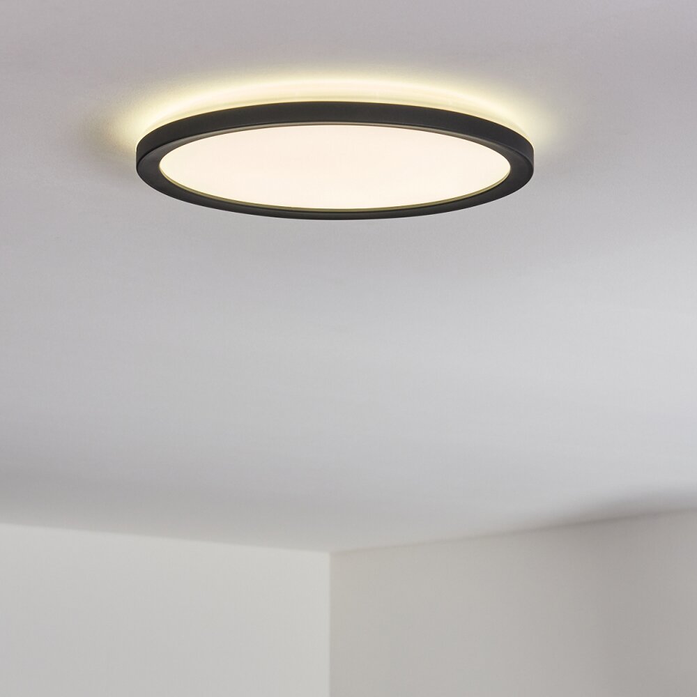 Qadir Plafonnier extérieur, Plafonnier LED Blanc, 1 lumière