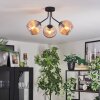 Koyoto Plafonnier, Boule lumineuse Ambre, 3 lumières