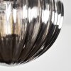 Chehalis Plafonnier, Boule lumineuse Fumé, 5 lumières