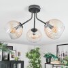 Koyoto Plafonnier, Boule lumineuse Ambre, Clair, 3 lumières