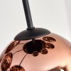 Koyoto Plafonnier, Boule lumineuse Cuivré, 9 lumières