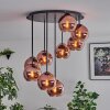 Koyoto Plafonnier, Boule lumineuse Cuivré, 9 lumières
