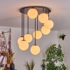 Gastor Plafonnier, Boule lumineuse Blanc, 9 lumières