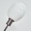 Nikkala Lampadaire Chrome, Noir, 3 lumières