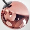 Koyoto Plafonnier, Boule lumineuse 52 cm Cuivré, 5 lumières