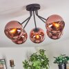 Koyoto Plafonnier, Boule lumineuse 52 cm Cuivré, 5 lumières