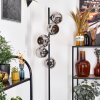 Ripoll Lampadaire Chrome, Fumé, 5 lumières