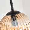 Koyoto Plafonnier, Boule lumineuse 57 cm Ambre, 9 lumières