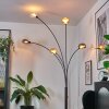 Nikkala Lampadaire Noir, 5 lumières