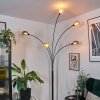 Nikkala Lampadaire Noir, 5 lumières