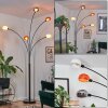 Nikkala Lampadaire Noir, 5 lumières