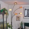 Nikkala Lampadaire Noir, 5 lumières