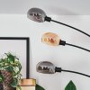 Nikkala Lampadaire Noir, 5 lumières