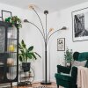 Nikkala Lampadaire Noir, 5 lumières