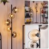 Koyoto Lampadaire 31 cm Ambre, Clair, Fumé, 5 lumières