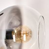 Koyoto Lampadaire 31 cm Ambre, Clair, Fumé, 5 lumières