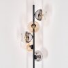 Koyoto Lampadaire 31 cm Ambre, Clair, Fumé, 5 lumières