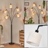 Bassagoda Lampadaire Noir, 5 lumières