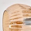 Ripoll Lampadaire Ambre, Clair, Fumé, 5 lumières