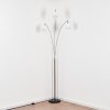 Bassagoda Lampadaire Nickel mat, Noir, 3 lumières