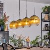 Koyoto Suspension, Boule lumineuse, Suspension Or, Clair, 4 lumières