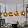 Ripoll Suspension, Boule lumineuse, Suspension Or, 4 lumières