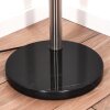 Ramila Lampadaire Nickel mat, Noir, 3 lumières