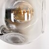 Ripoll Lampadaire Chrome, Clair, Fumé, 5 lumières