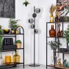 Ripoll Lampadaire Chrome, Fumé, 5 lumières
