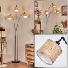 Bongal Lampadaire Noir, 3 lumières