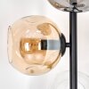 Ripoll Lampadaire Ambre, Clair, Fumé, 4 lumières