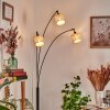 Cavaca Lampadaire Noir, 3 lumières
