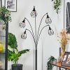Yaak Lampadaire Noir, 5 lumières