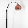 Koyoto Lampadaire Noir, 1 lumière