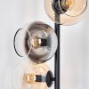 Koyoto Lampadaire Ambre, Clair, Fumé, 6 lumières