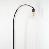 Koyoto Lampadaire Noir, 1 lumière