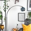 Koyoto Lampadaire Noir, 1 lumière
