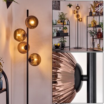 Koyoto Lampadaire Cuivré, 4 lumières Koyoto Lampadaire Cuivré, 4 lumières